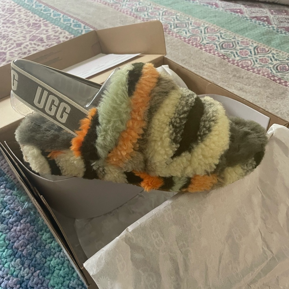 UGG FLUFF YEAH SLIDE SLIPPER